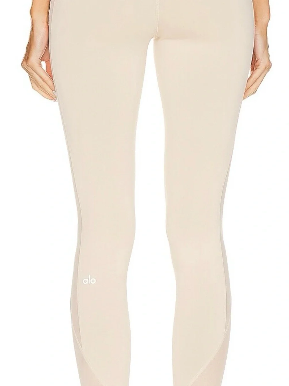 ALO Yoga Airlift High-Waist Dream Leggings In Macadamia
